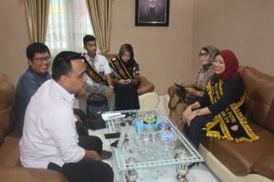 BNN Kota Binjai Menerima Kunjungan Duta Genre Kota Binjai