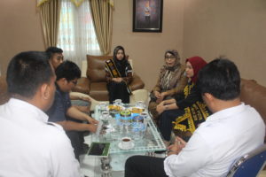 BNN Kota Binjai Menerima Kunjungan Duta Genre Kota Binjai