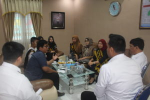 BNN Kota Binjai Menerima Kunjungan Duta Genre Kota Binjai