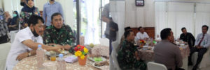 Kepala BNN Kota Binjai Menghadiri Kunjungan Kerja Danrem 022/PT