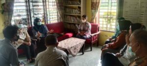 Seksi Rehabilitasi BNN Kota Binjai melakukan Kegiatan Koordinasi Unit Intervensi Berbasis Masyarakat (IBM) di Kelurahan Kebun Lada Kota Binjai