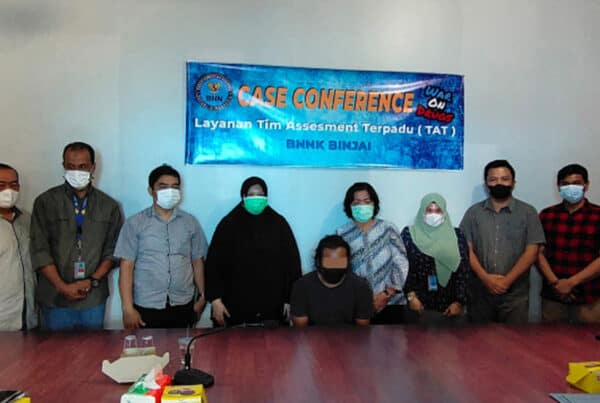 BNN Kota Binjai melaksanakan TAT dan case conference terhadap orang tersangka melalui Tim Terpadu (TAT) Berdasarkan Permohon Penyidik Polres Binjai