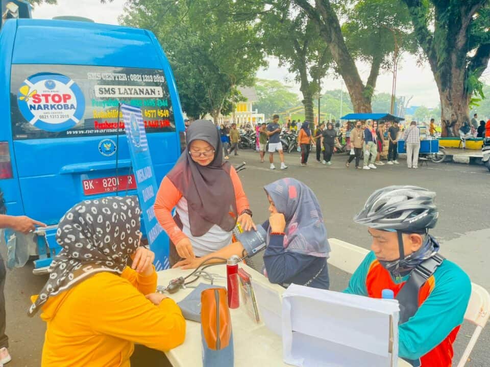BNN KOTA BINJAI ADA DI CAR FREE DAY BNN KOTA BINJAI ADA DI CAR FREE DAY