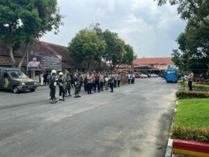 BNN Kota Binjai Menghadiri GKN ( Grebek Sarang Narkotika )