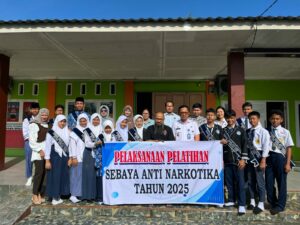 BNNK BINJAI MELAKSANAKAN PELATIHAN “SEBAYA ANTI NARKOTIKA 2025”